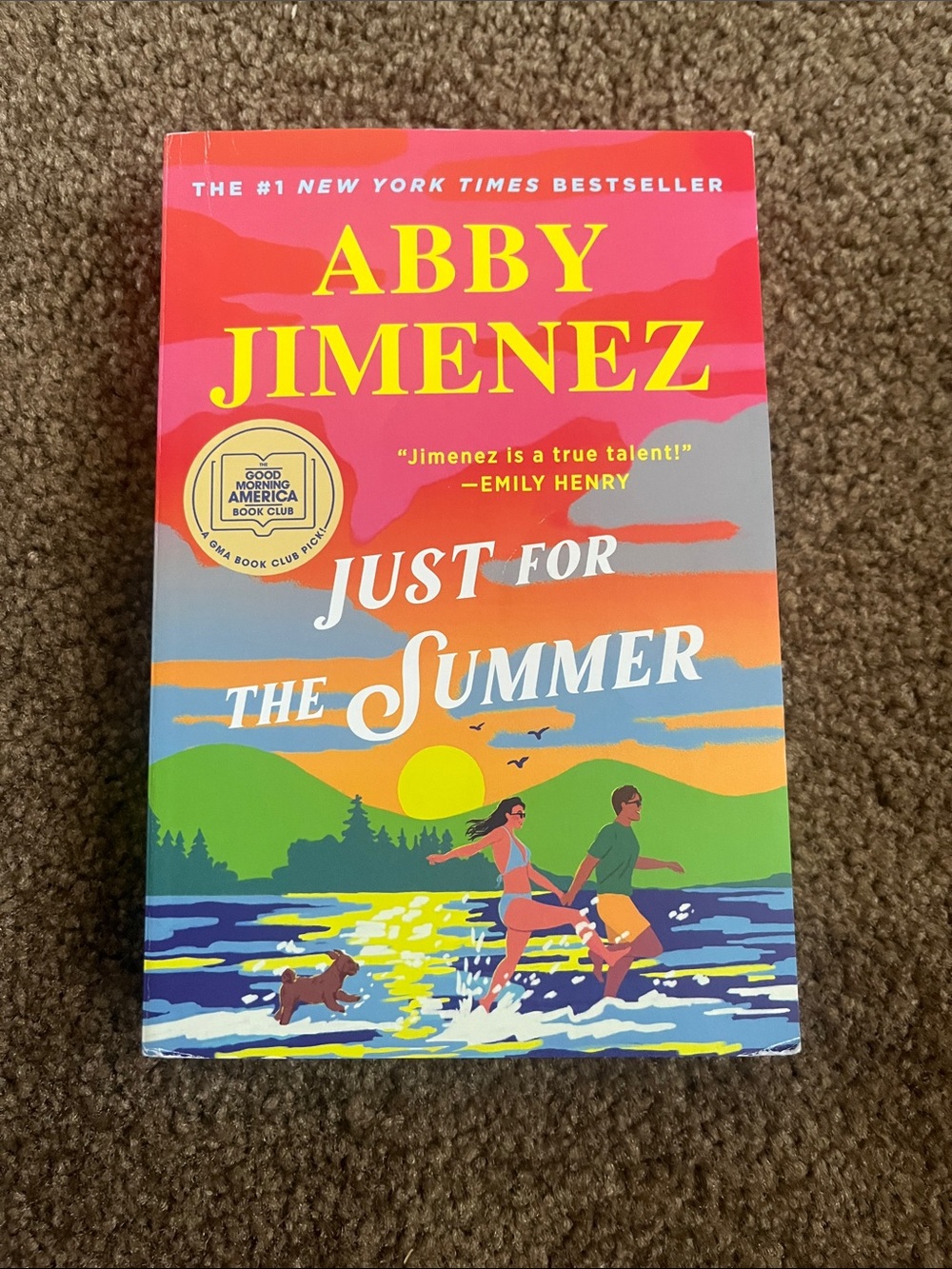 Just for the Summer by - Bright Multicolor Cover